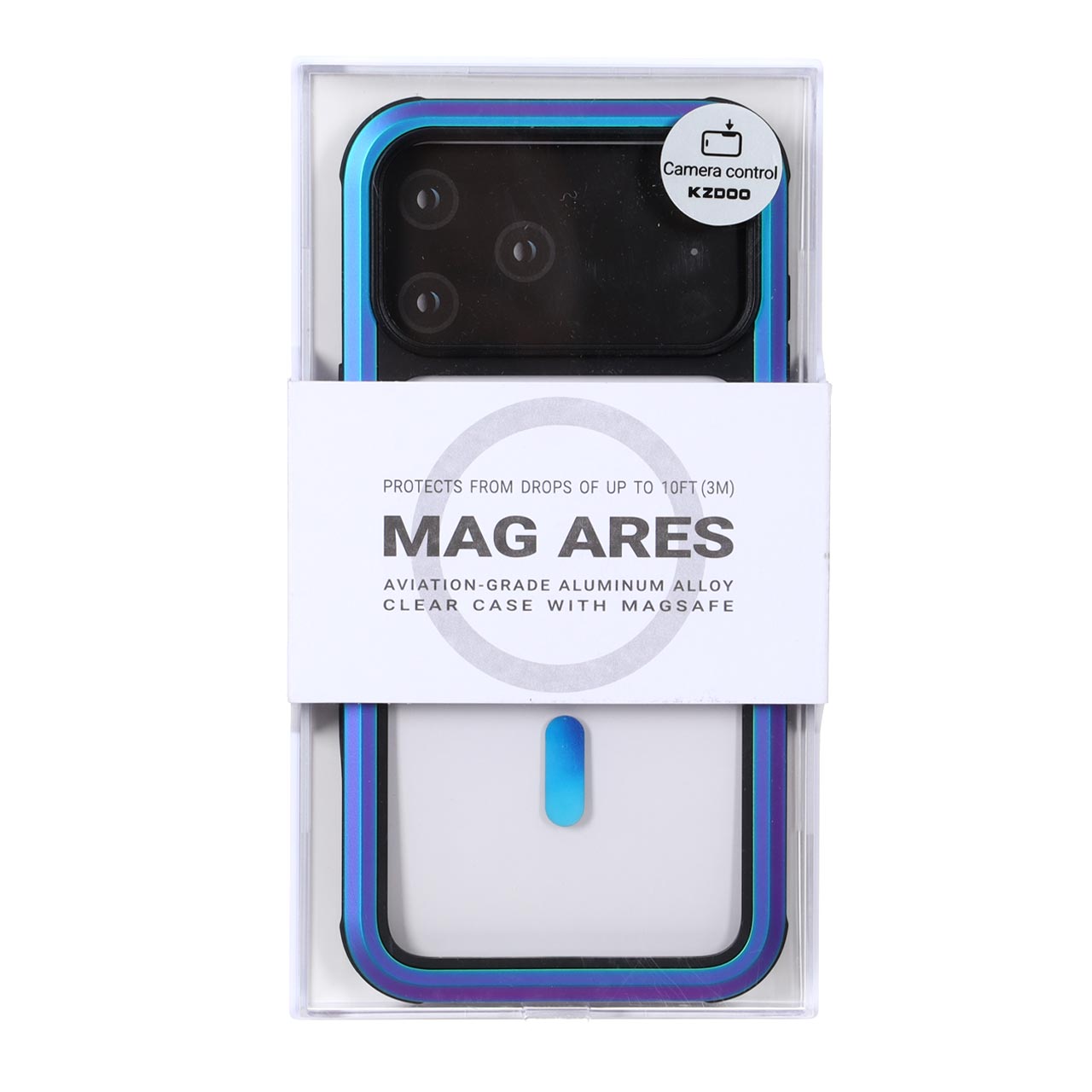 قاب MAG ARES مگ سیف هفت رنگ مناسب برای آیفون 17 پرو مکس