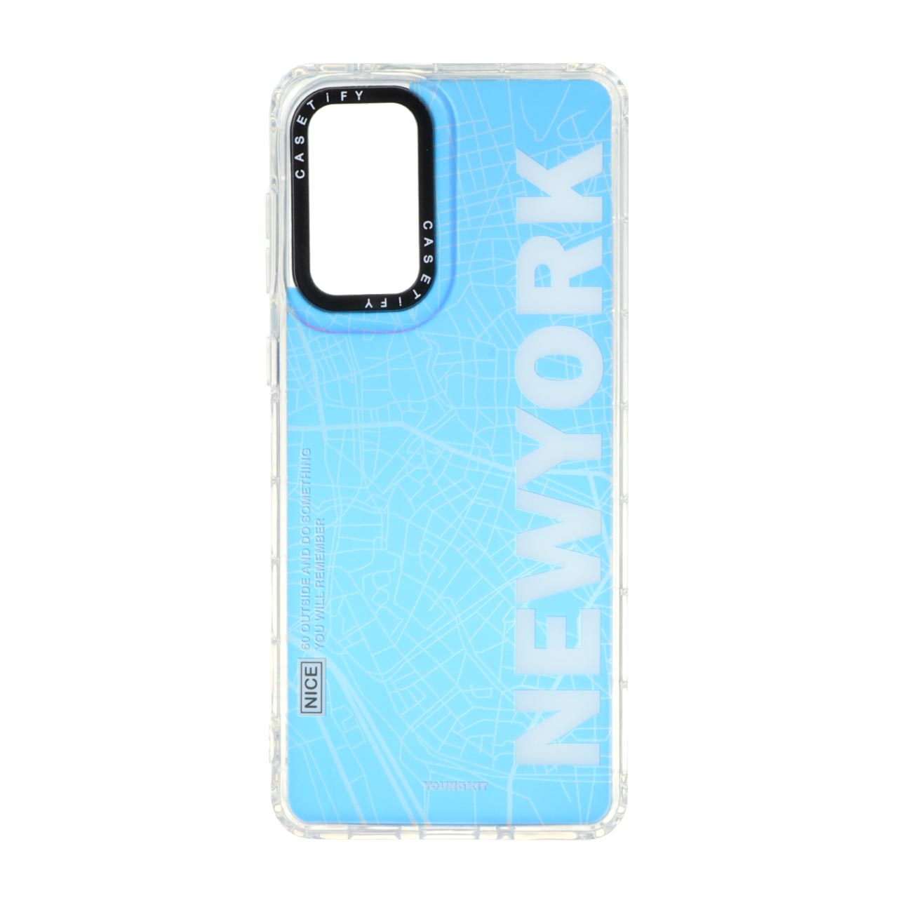 قاب طرح نقشه نیویورک هولوگرامی Casetify مناسب برای سامسونگ گلکسی A73