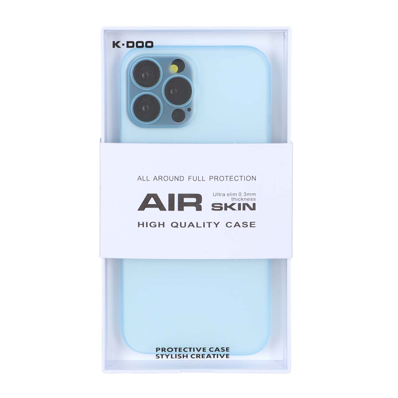 قاب KDoo Air Skin آبی مناسب برای آیفون ۱۳ پرو مکس