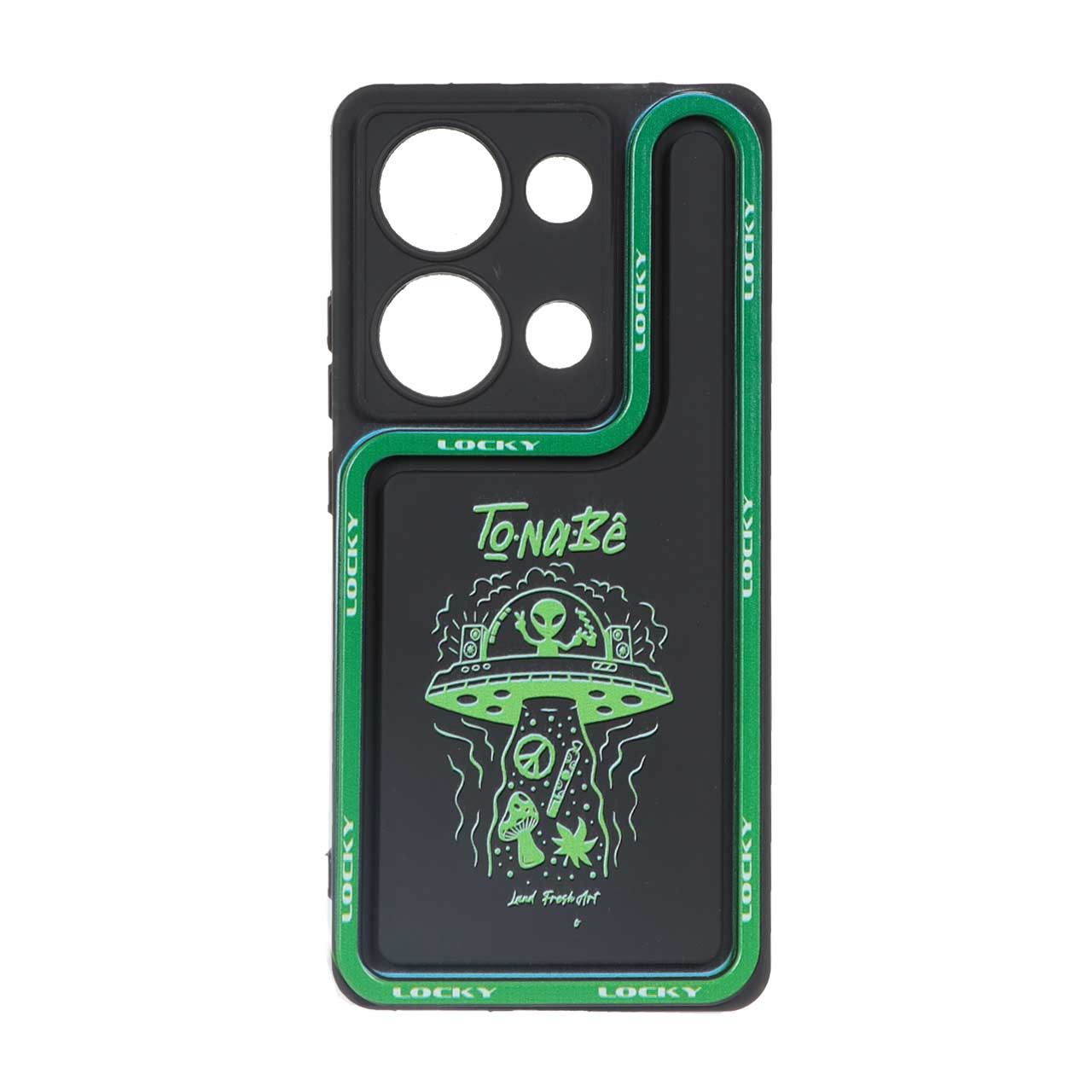 قاب Solid Case منحنی طرح LUCKY مناسب برای شیائومی Redmi Note 14S / Note 13 Pro 4G / M6 Pro 4G