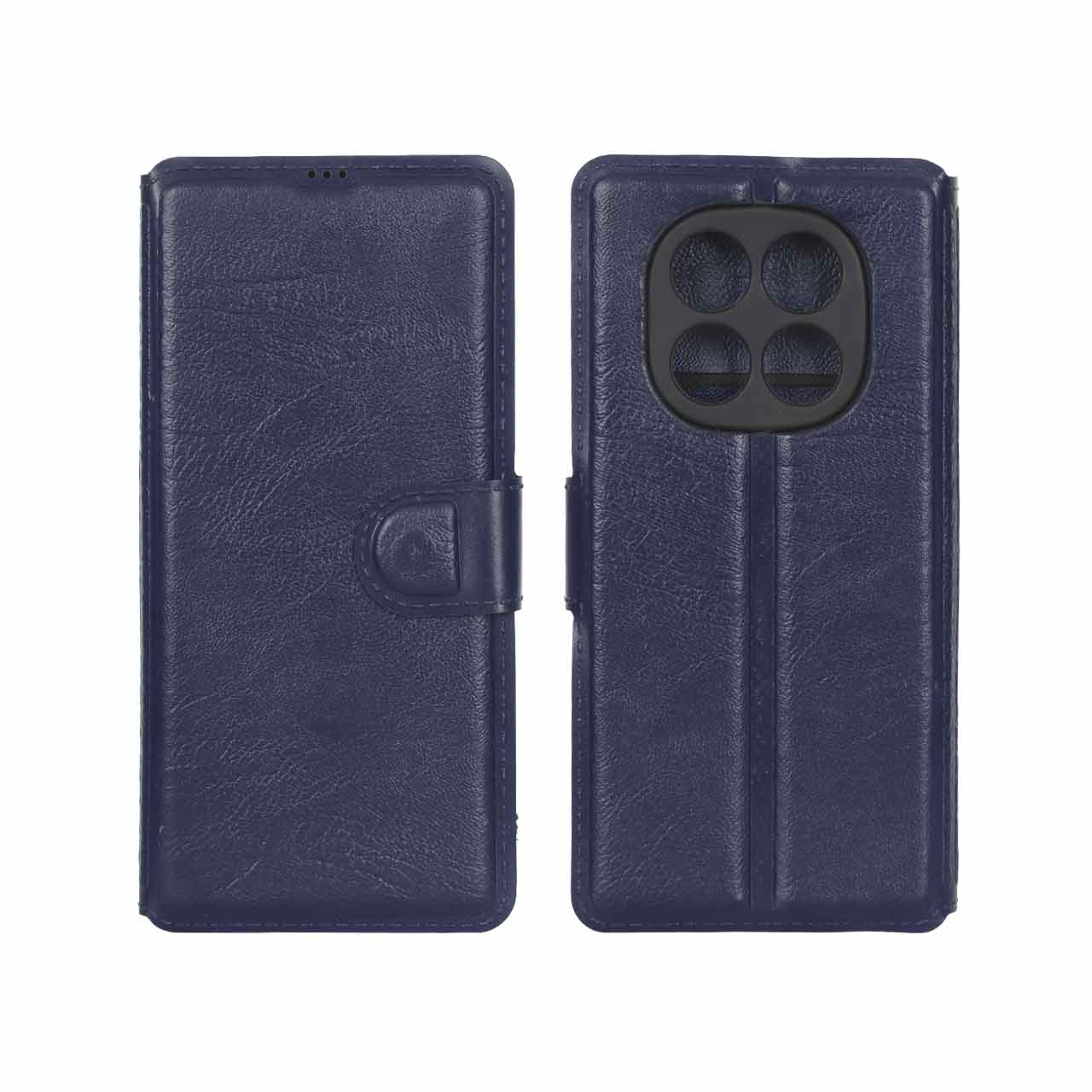 کیف موبایل چرمی مگنتی محافظ لنزدار مناسب برای Xiaomi Redmi Note 15