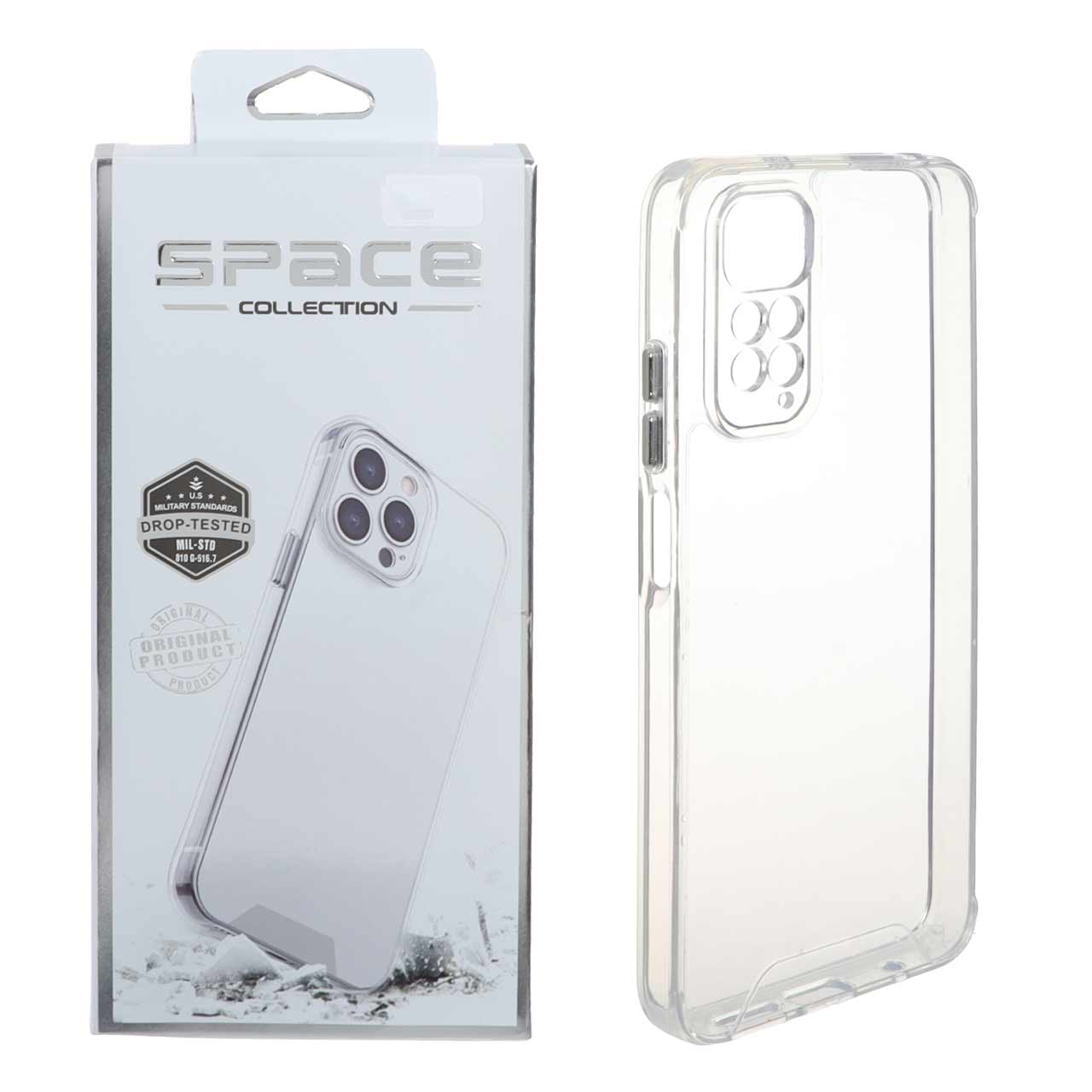 قاب شفاف اورجینال Space مقاوم مناسب برای شیائومی ردمی نوت 11 4G و ردمی نوت 11S