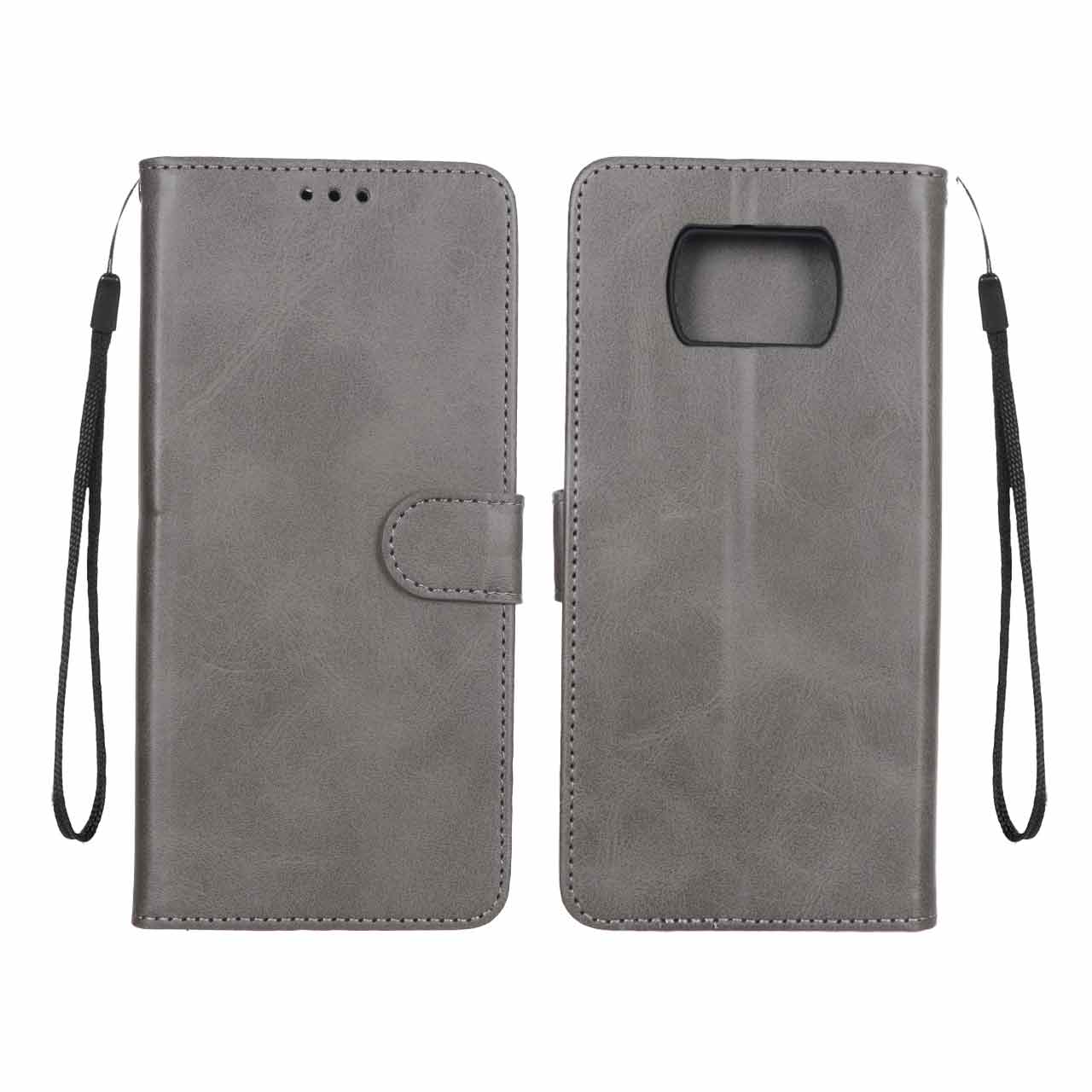 کیف موبایل مگنتی درجه یک MNC مدل Xiaomi Poco X3 / Poco X3 Pro / Poco X3 NFC - خاکستری