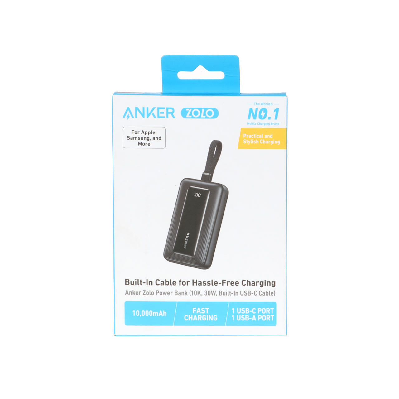 پاور بانک 30 وات فست شارژ ANKER 10000mAh مدل A1688H11