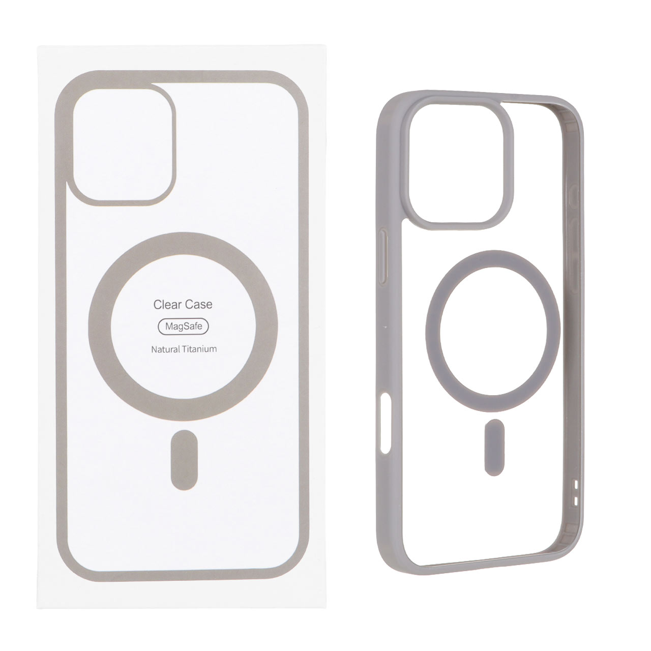 قاب شفاف مگ‌سیف (MagSafe) مناسب برای آیفون 16 پرو مکس