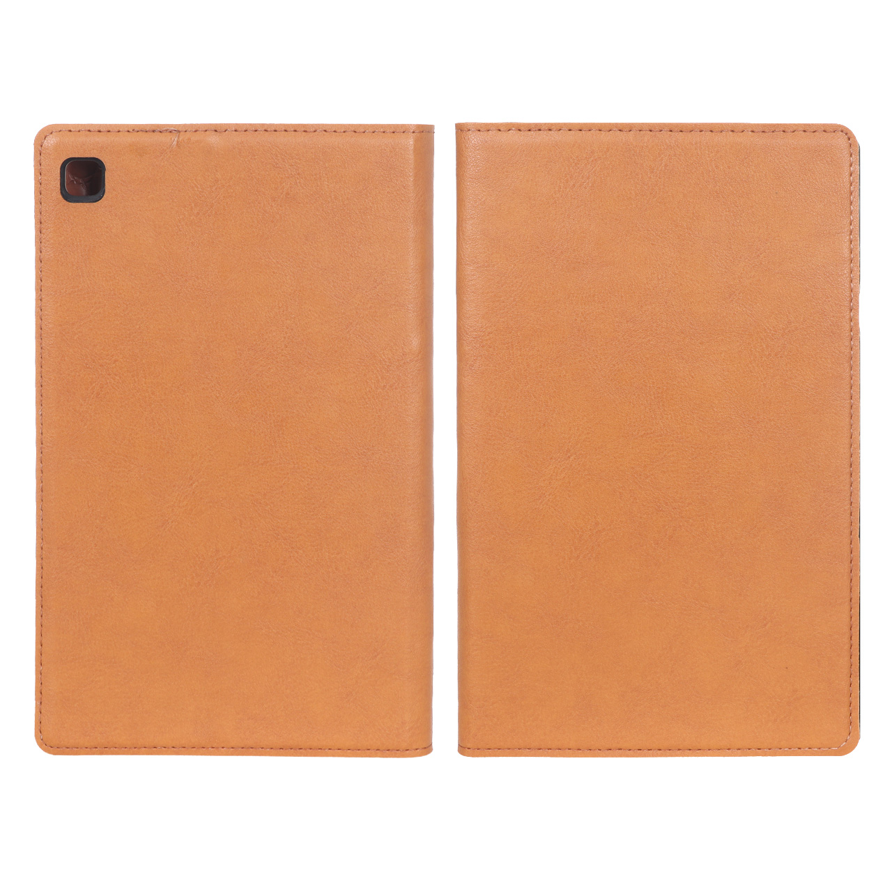 کیف تبلت چرمی ساده مناسب برای Samsung Galaxy Tab A8 (2019) / T290 / T295 - عسلی
