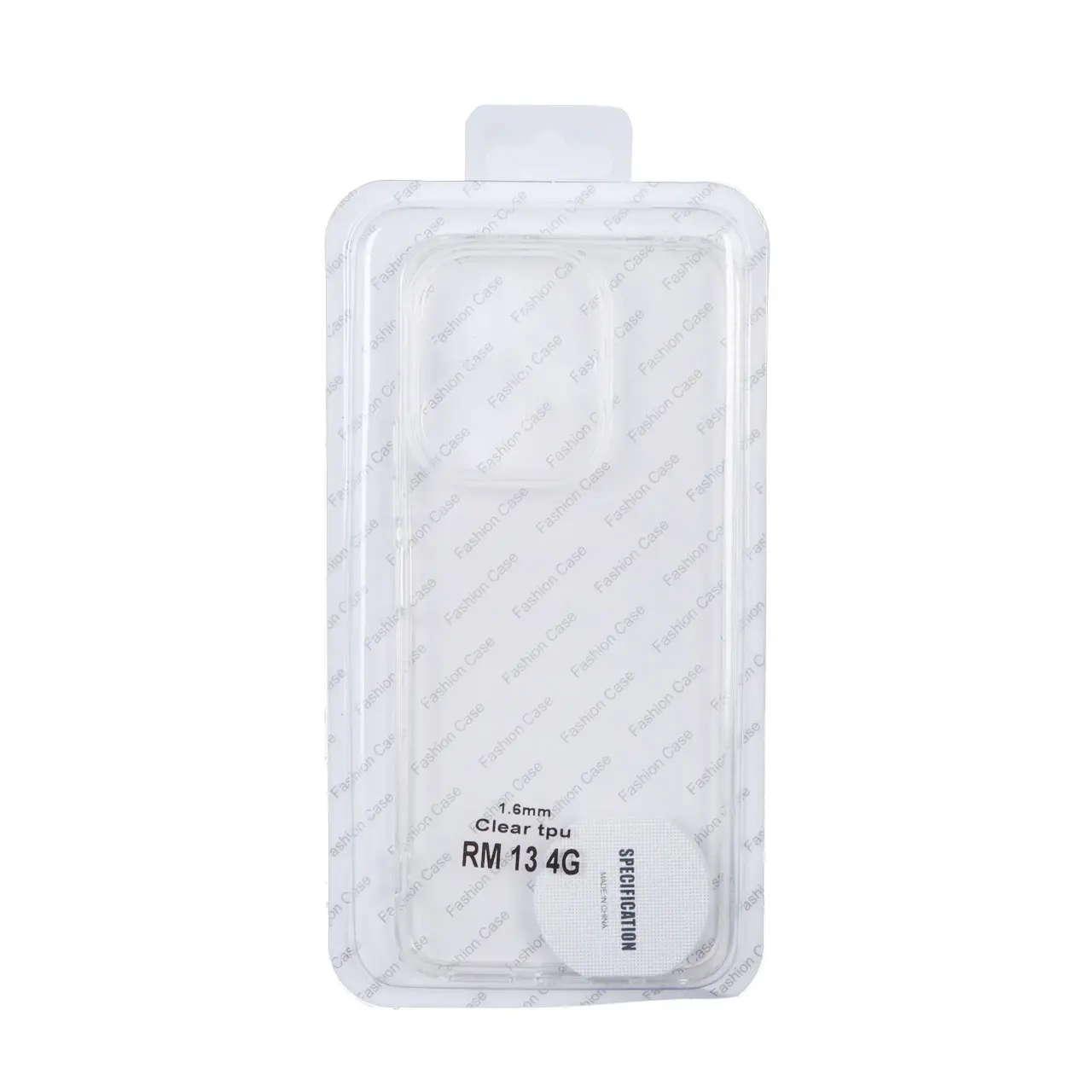 قاب ژله ای شفاف محافظ لنزدار مناسب برای شیائومی ردمی 13X، ردمی 13 4G و پوکو M6 4G