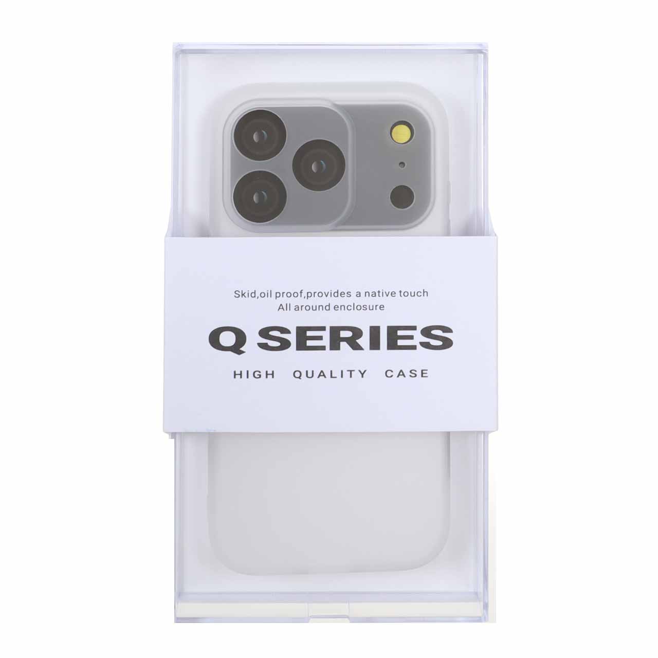 قاب شفاف Original KDoo Q Series مدل Apple iPhone 17 Pro - محافظت کامل و ضد لغزش