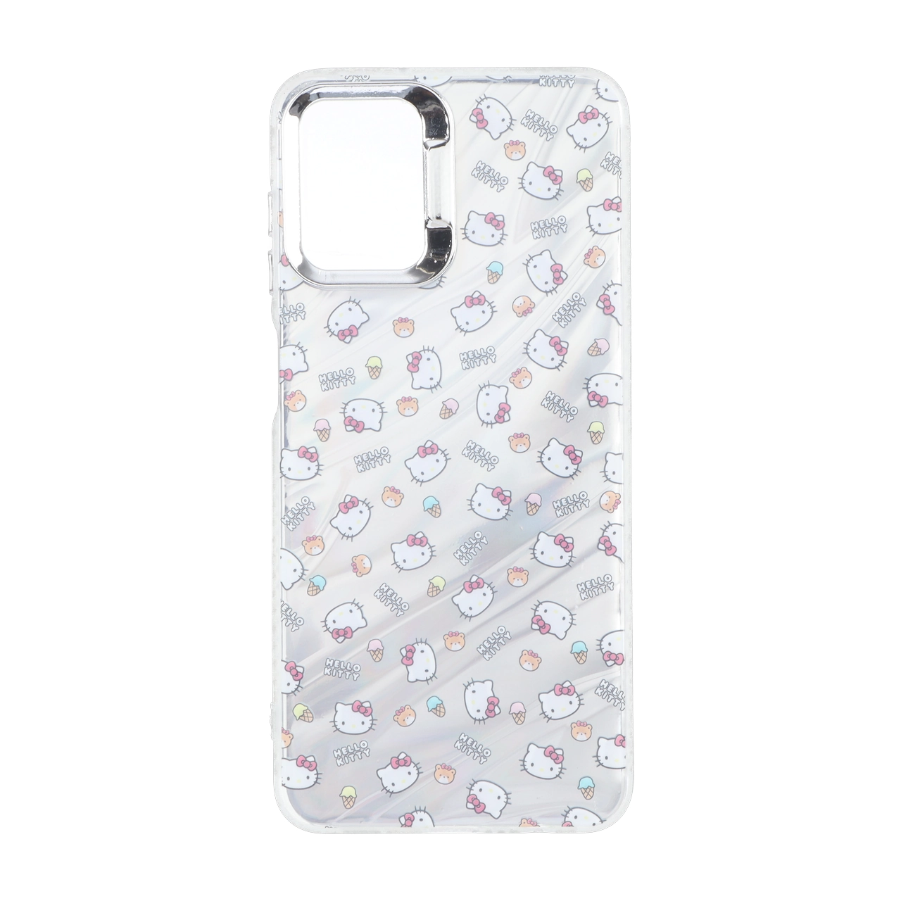 قاب Pucker هفت رنگ دور ژله ای مات لنز کروم Samsung Galaxy A12 / M12 / F12 - طرح 80