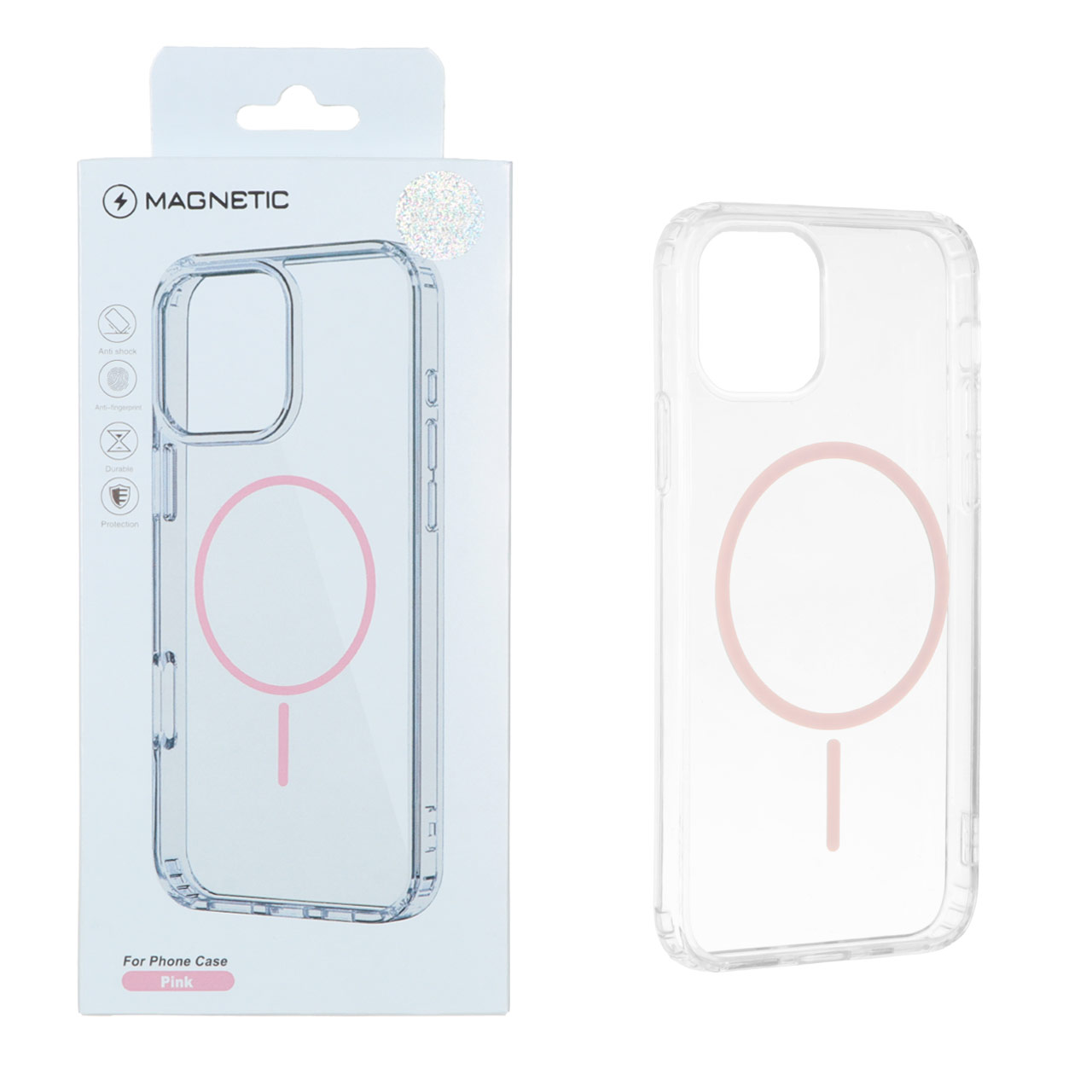 قاب طرح اورجینال Magnetic دور ژله ای MagSafe مناسب برای آیفون 11 پرو