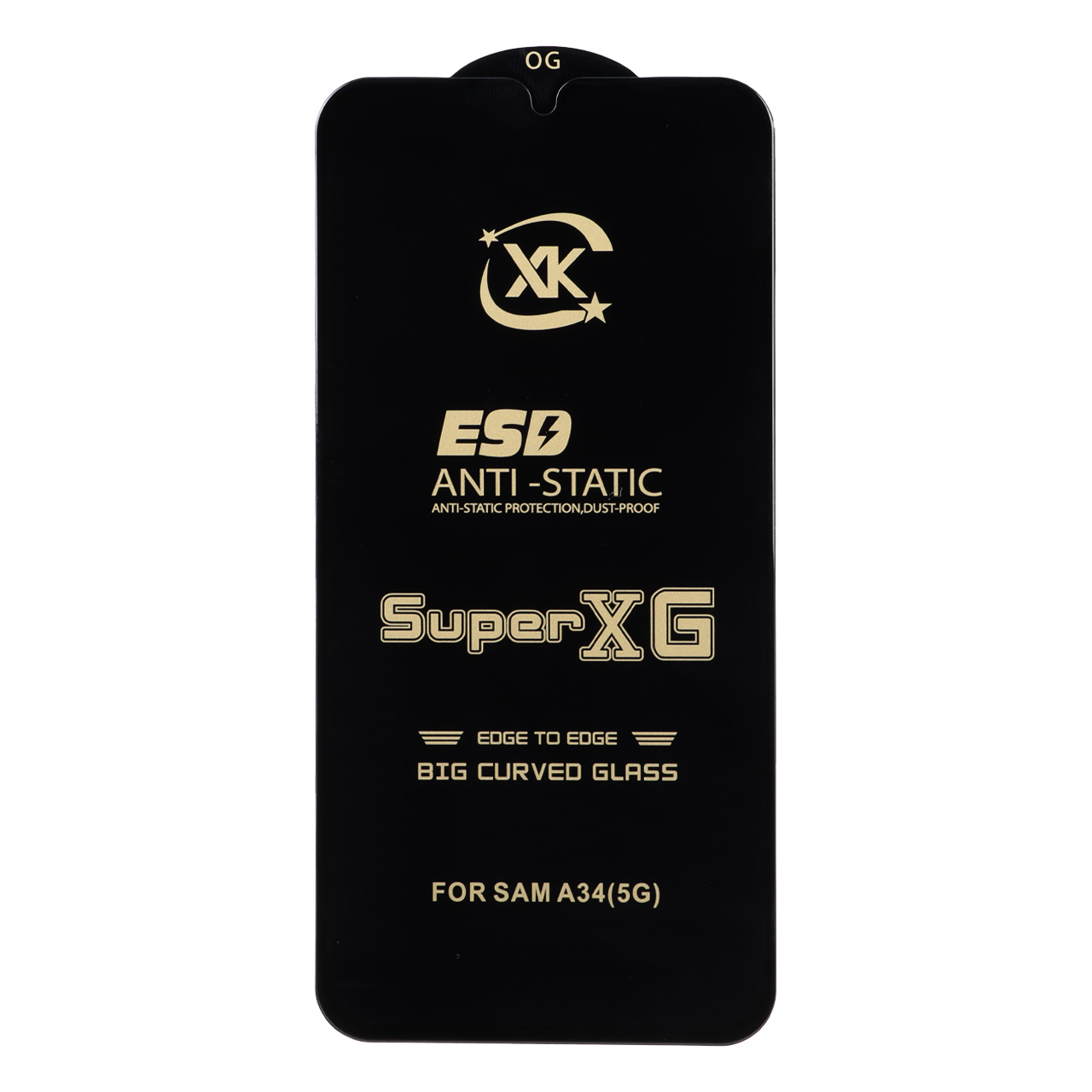 محافظ صفحه نمایش فول کاور آنتی استاتیک Super XG مناسب برای Samsung Galaxy A34