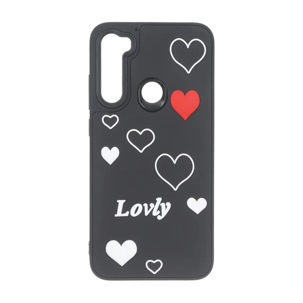 قاب طرح برجسته فانتزی قلب Lovely مناسب برای شیائومی ردمی نوت 8