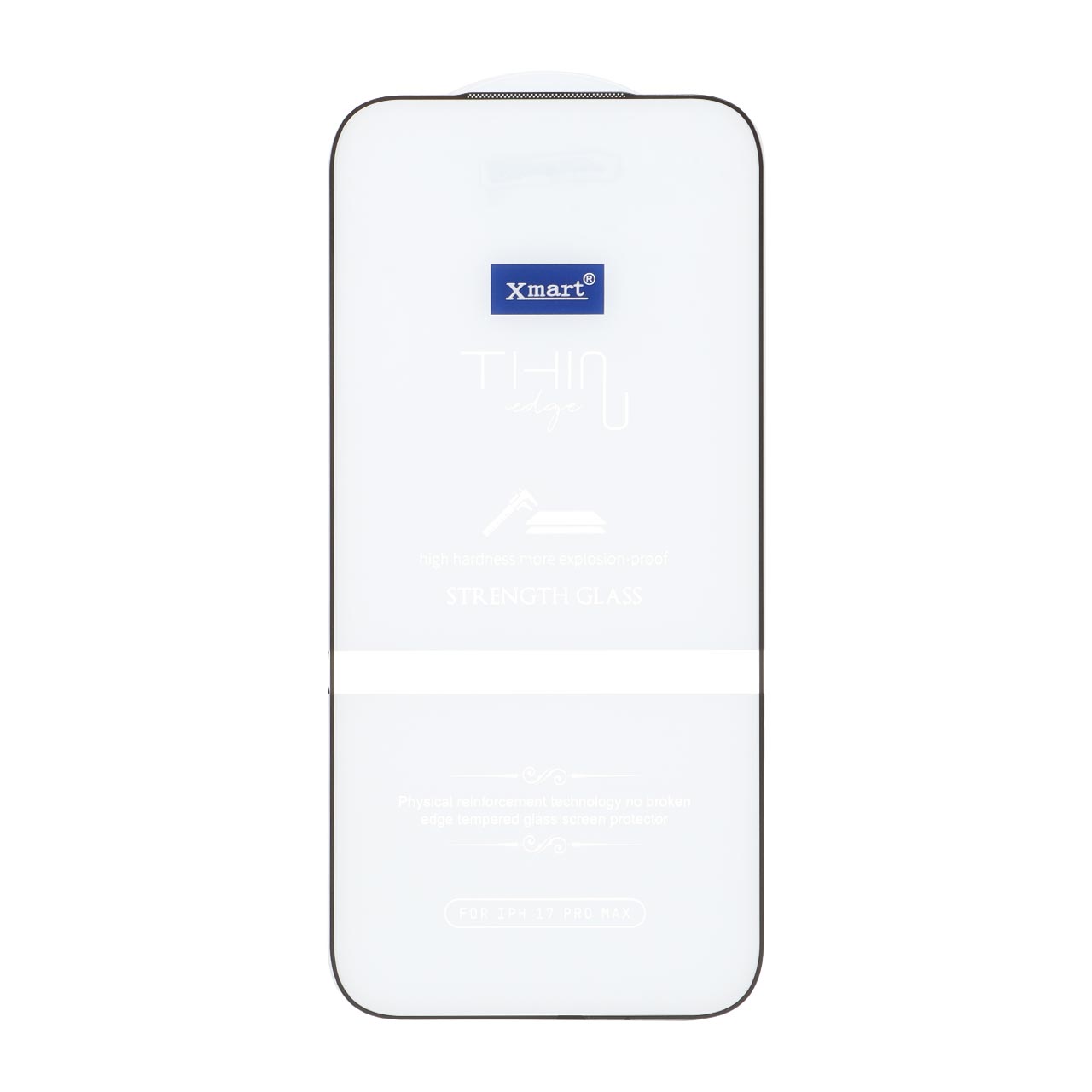 محافظ صفحه نمایش شیشه ای Xmart Thin Edge مناسب برای آیفون 17 پرو