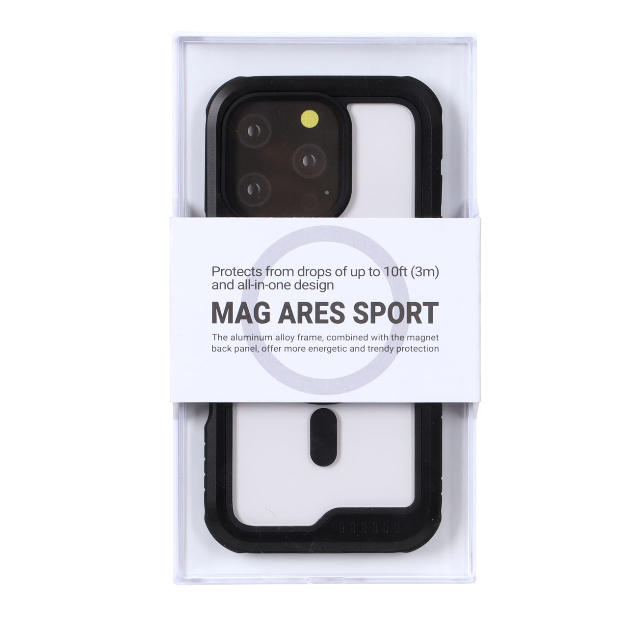 قاب Original KDoo MAG ARES Sport مشکی مناسب برای آیفون 16 پرو