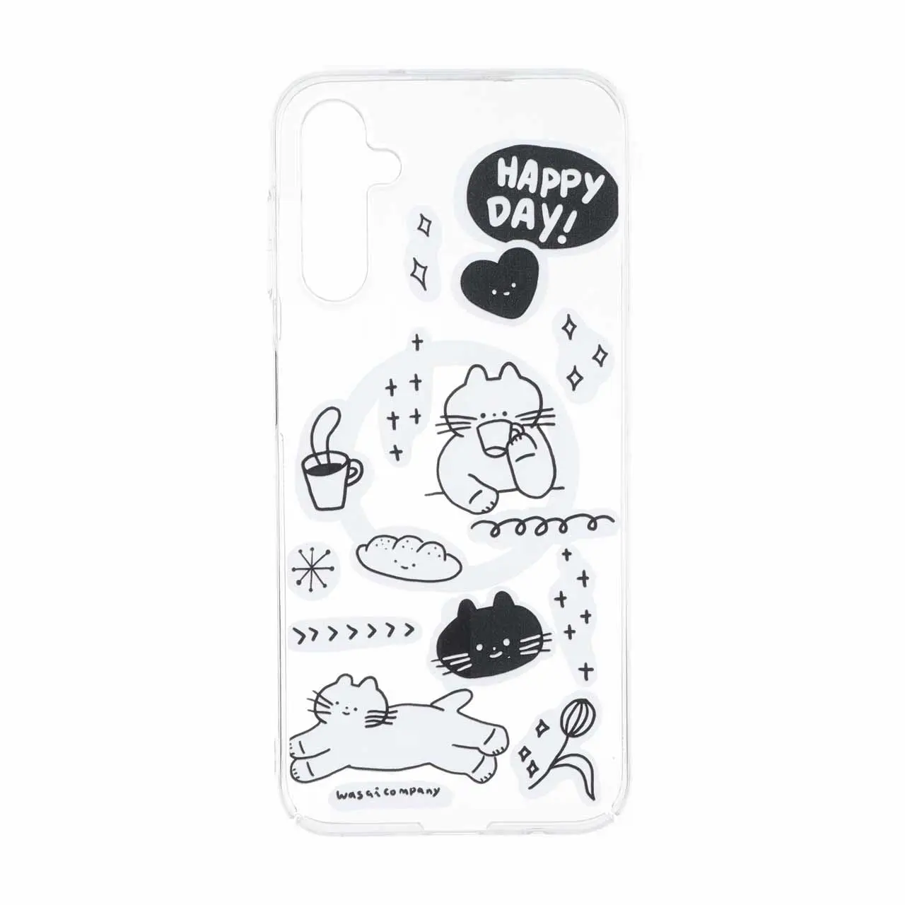 قاب Cute کریستالی طرح مگ سیف Samsung Galaxy A14 - کد 537