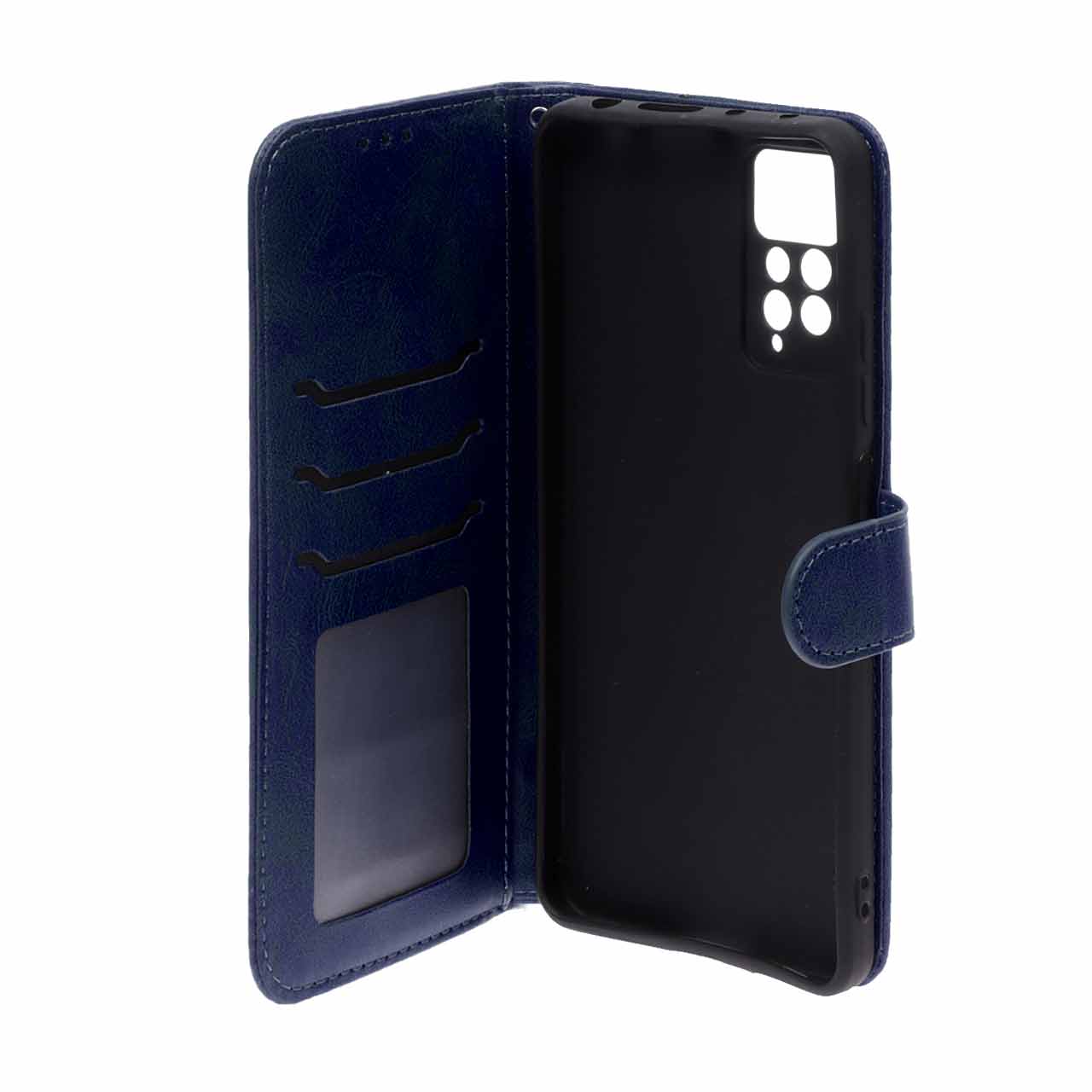 کیف موبایل مگنتی نیلکین مدل Qin مناسب برای شیائومی Redmi Note 12 Pro 4G و Redmi Note 11 Pro – رنگ سرمه‌ای