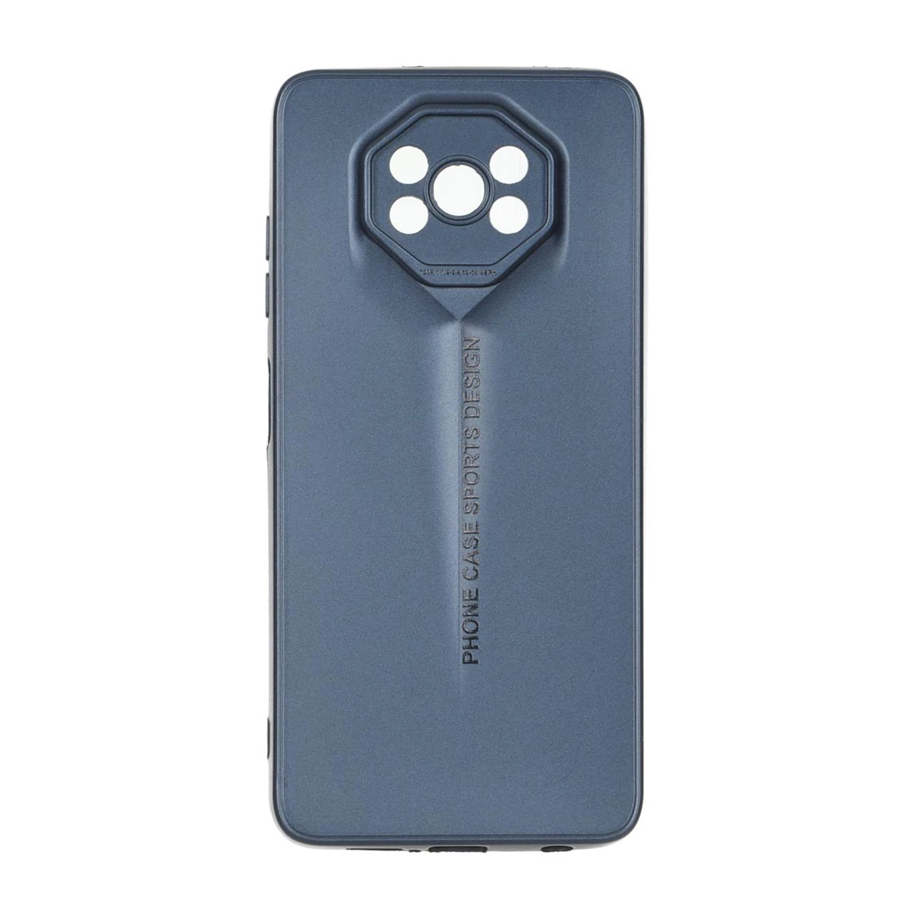 قاب طرح Sports Design محافظ لنزدار سرمه ای مناسب برای شیائومی پوکو X3 / پوکو X3 پرو / پوکو X3 NFC