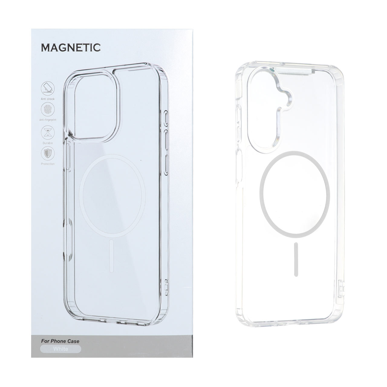 قاب MagSafe اورجینال دور ژله ای شفاف مناسب برای سامسونگ گلکسی A17 و A26