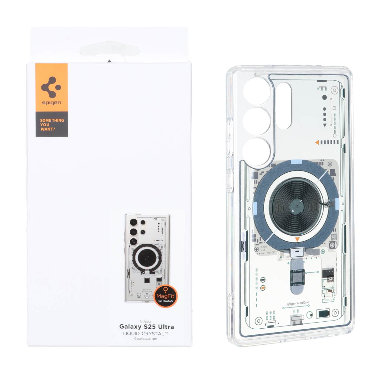 قاب مگ سیف Spigen Neo One طرح مدار داخلی مناسب برای سامسونگ گلکسی S25 اولترا