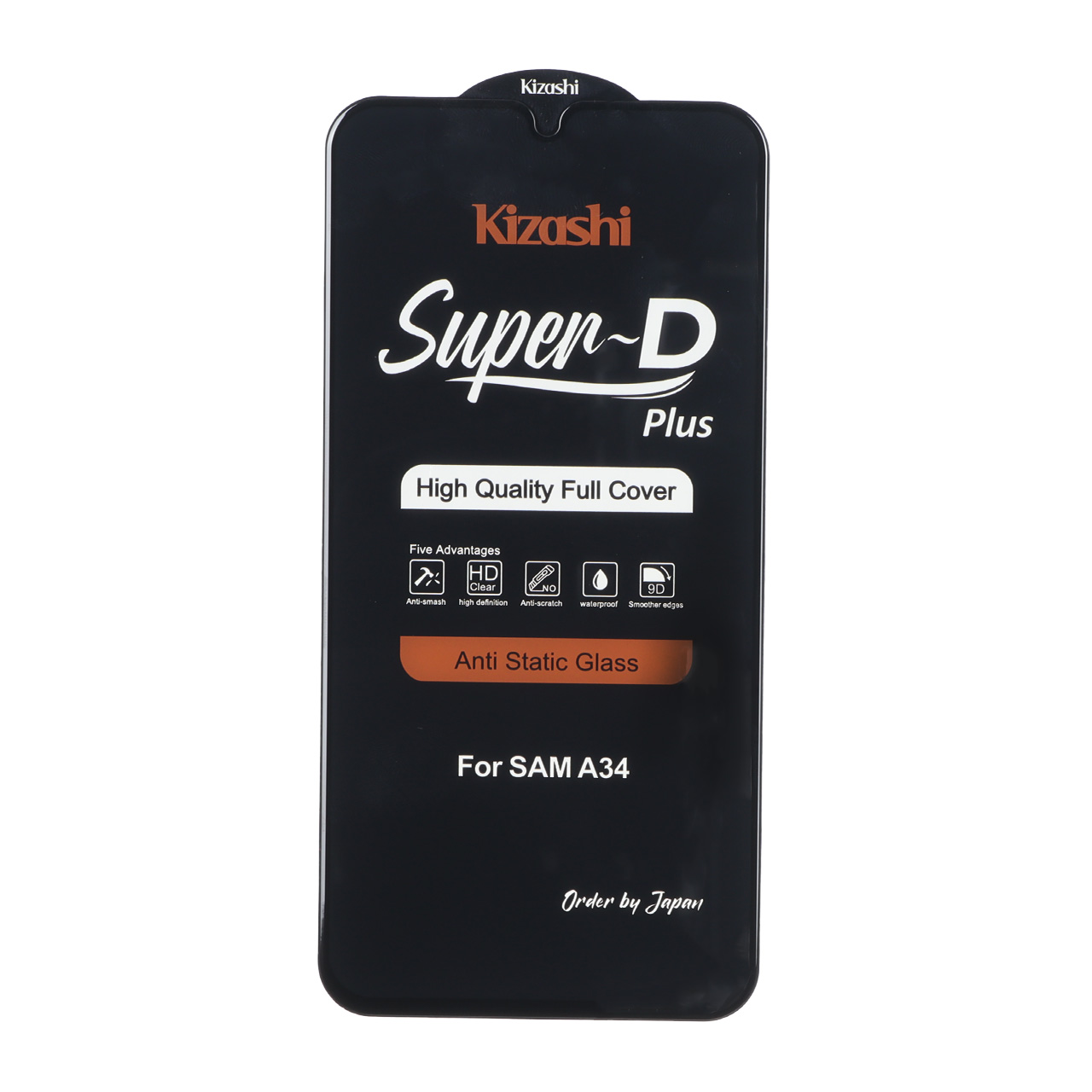 محافظ صفحه نمایش شیشه ای Full Cover SuperD Plus Kizashi مناسب برای سامسونگ A34