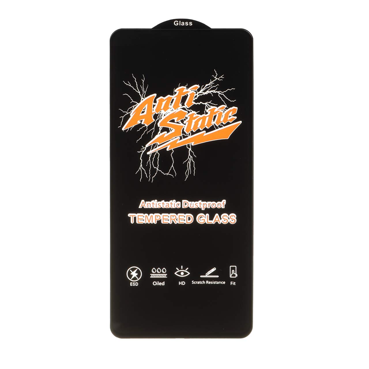 محافظ صفحه نمایش شیشه ای Full Cover Anti Static Glass مدل Samsung A71 / A72 / A73 / M51 / M52 / M53 / M54 / M62 / Note 12 Pro 5G / Note 12 Pro Plus / Poco X5 Pro / Poco F5 - (بدون پک)