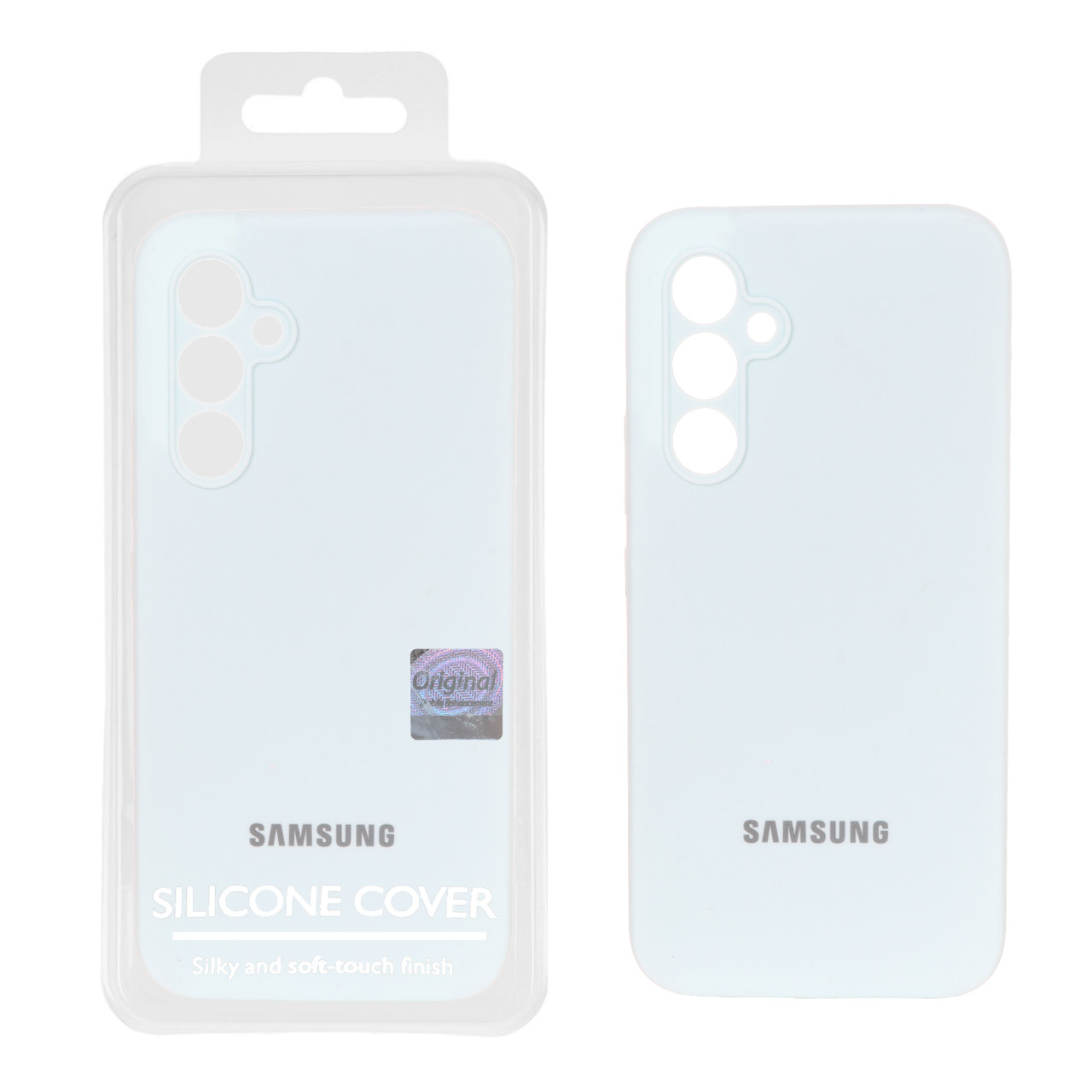 قاب سیلیکونی پاک کنی اورجینال Master Quality مدل Samsung Galaxy A54 - آبی آسمانی (پک دار)