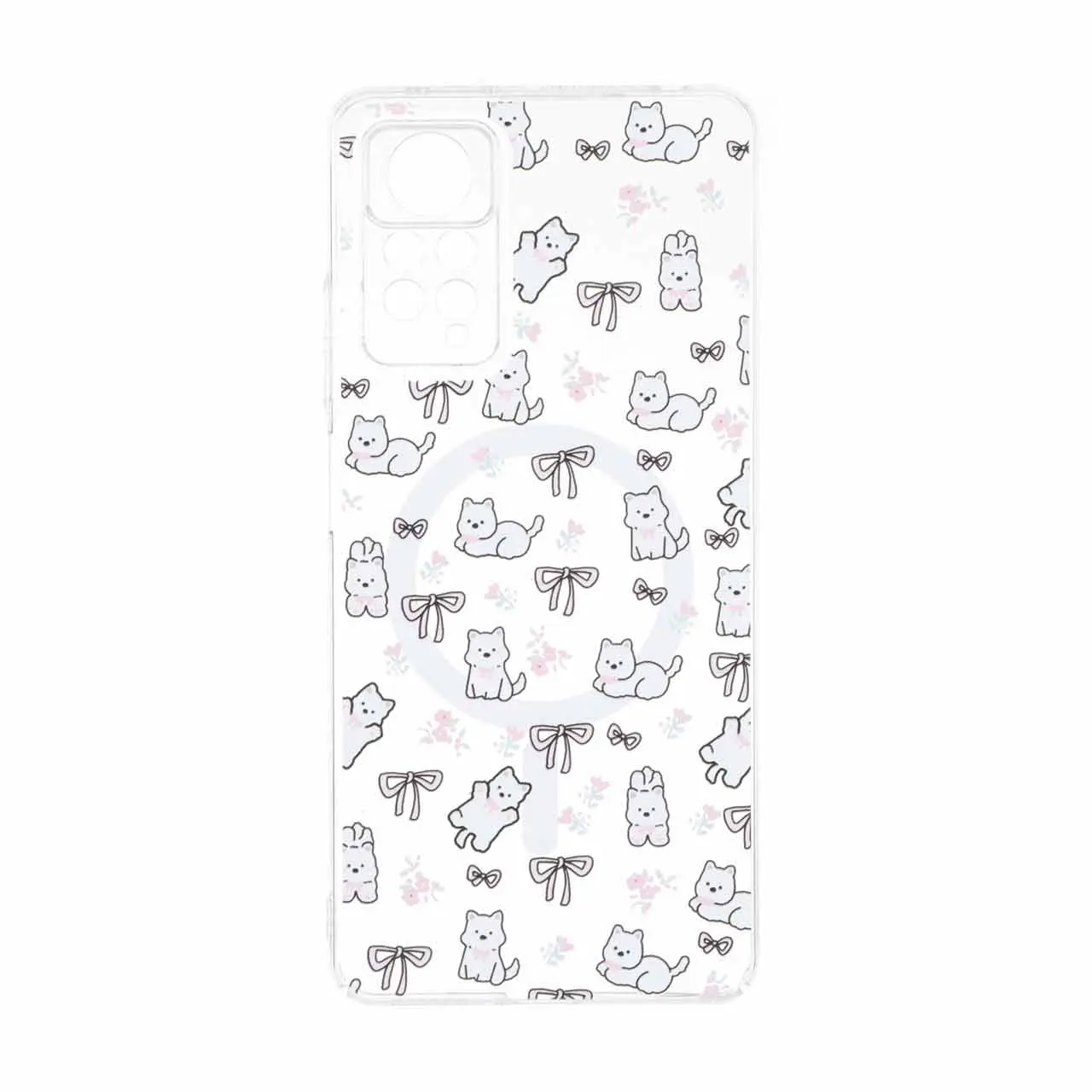 قاب Cute کریستالی طرح مگ سیف محافظ لنزدار Xiaomi Redmi Note 12 Pro 4G / Redmi Note 11 Pro - کد 169