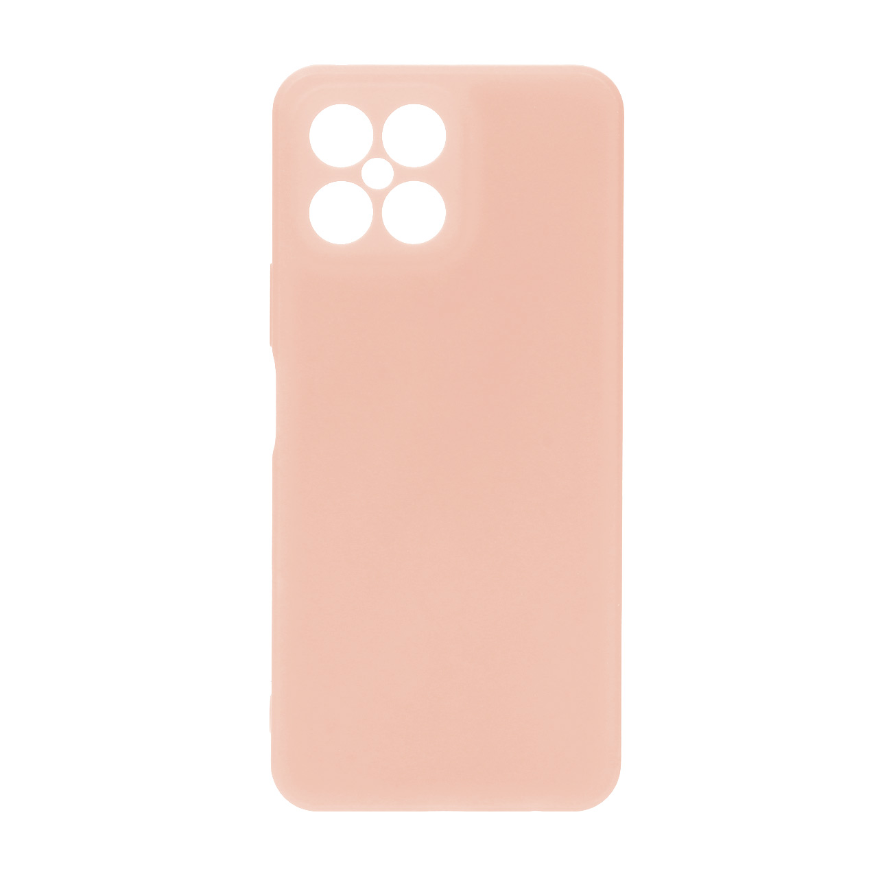 قاب ژله‌ای TPU داخل مخمل درجه یک گلبهی مناسب برای آنر X8-4G