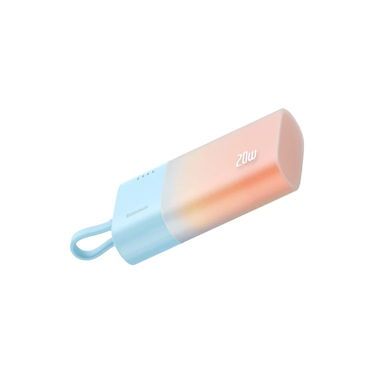 پاوربانک 20 وات 5200 میلی آمپر (فست شارژ) Baseus مدل Popsicle PPKDC05I 