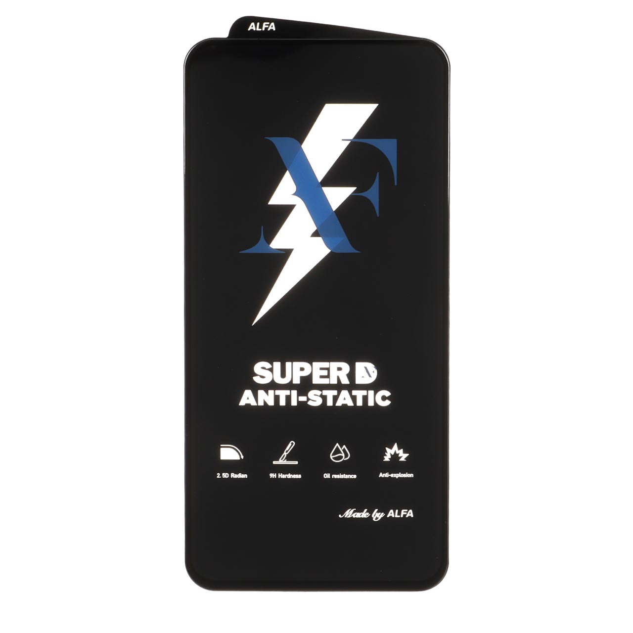 محافظ صفحه نمایش شیشه‌ای Super D Anti Static ALFA مناسب برای Samsung Galaxy S23 FE / A54 / Honor 400