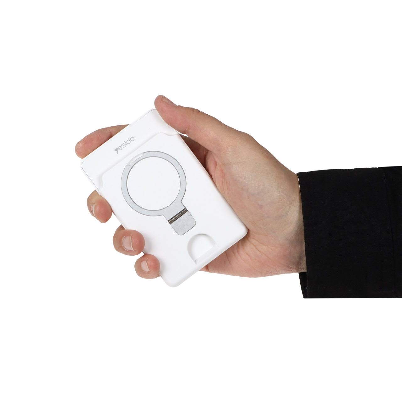 پاوربانک وایرلس مگ سیف Yesido YP73 5000mAh با توان 20 وات و قابلیت PD - سفید