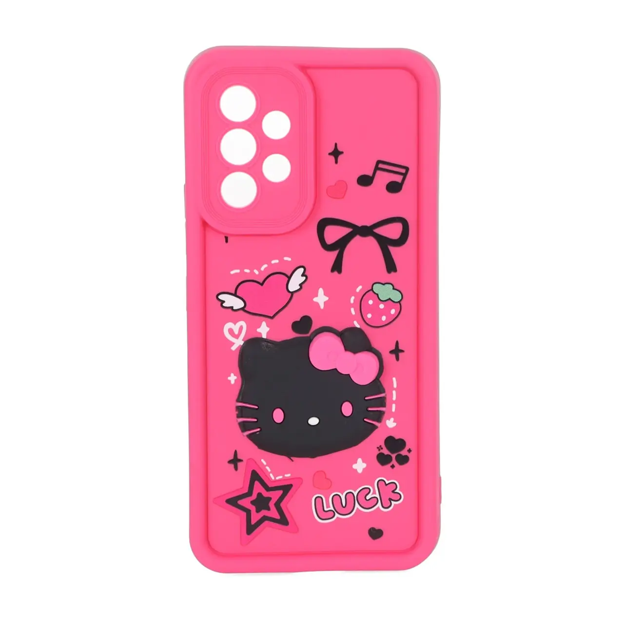 قاب Solid Case عروسکی برجسته Samsung Galaxy A53 - کد 224