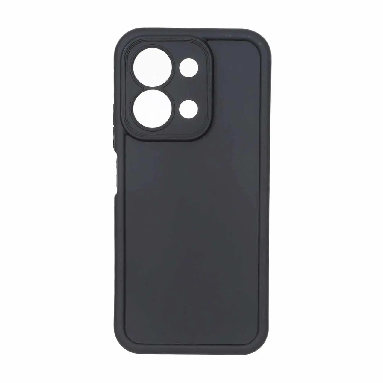 قاب Solid Case مدل ساده مشکی مناسب برای Xiaomi Redmi 15C و Poco C85