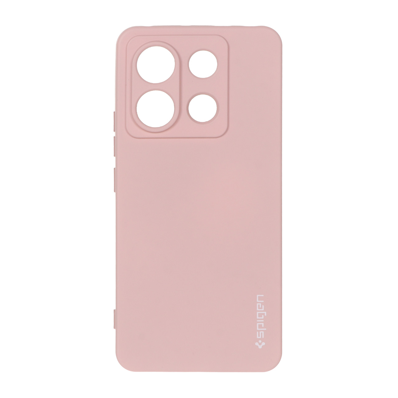 قاب سیلیکونی Spigen محافظ لنزدار صورتی چرک مناسب برای شیائومی ردمی نوت ۱۳ پرو ۵ جی و پوکو ایکس ۶ ۵ جی