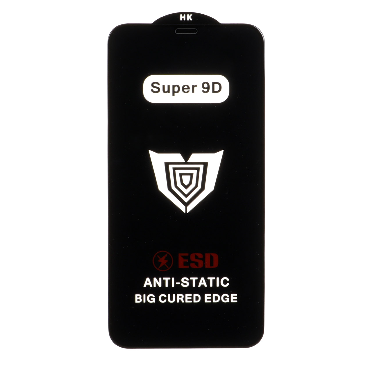 محافظ صفحه نمایش شیشه ای فول کاور ESD آنتی استاتیک سوپر 9D مناسب برای آیفون 11 و آیفون XR