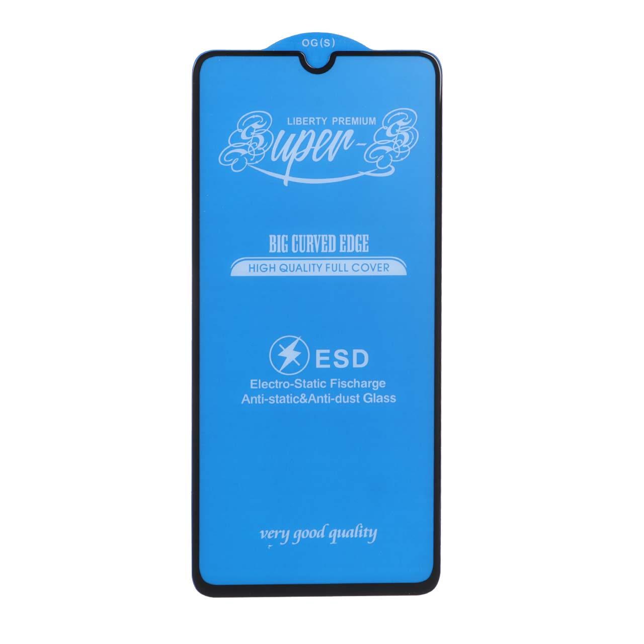 محافظ صفحه نمایش شیشه ای آنتی استاتیک مات فول کاور Super S-OG مناسب برای سامسونگ سری A و M