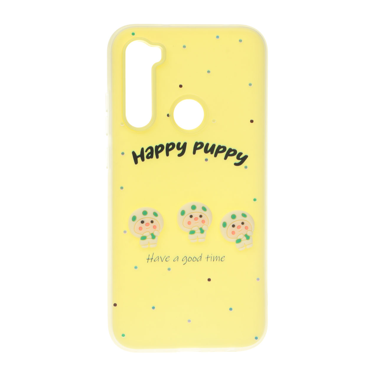قاب طرح Puppy عروسک برجسته دو لایه مناسب برای شیائومی ردمی نوت 8