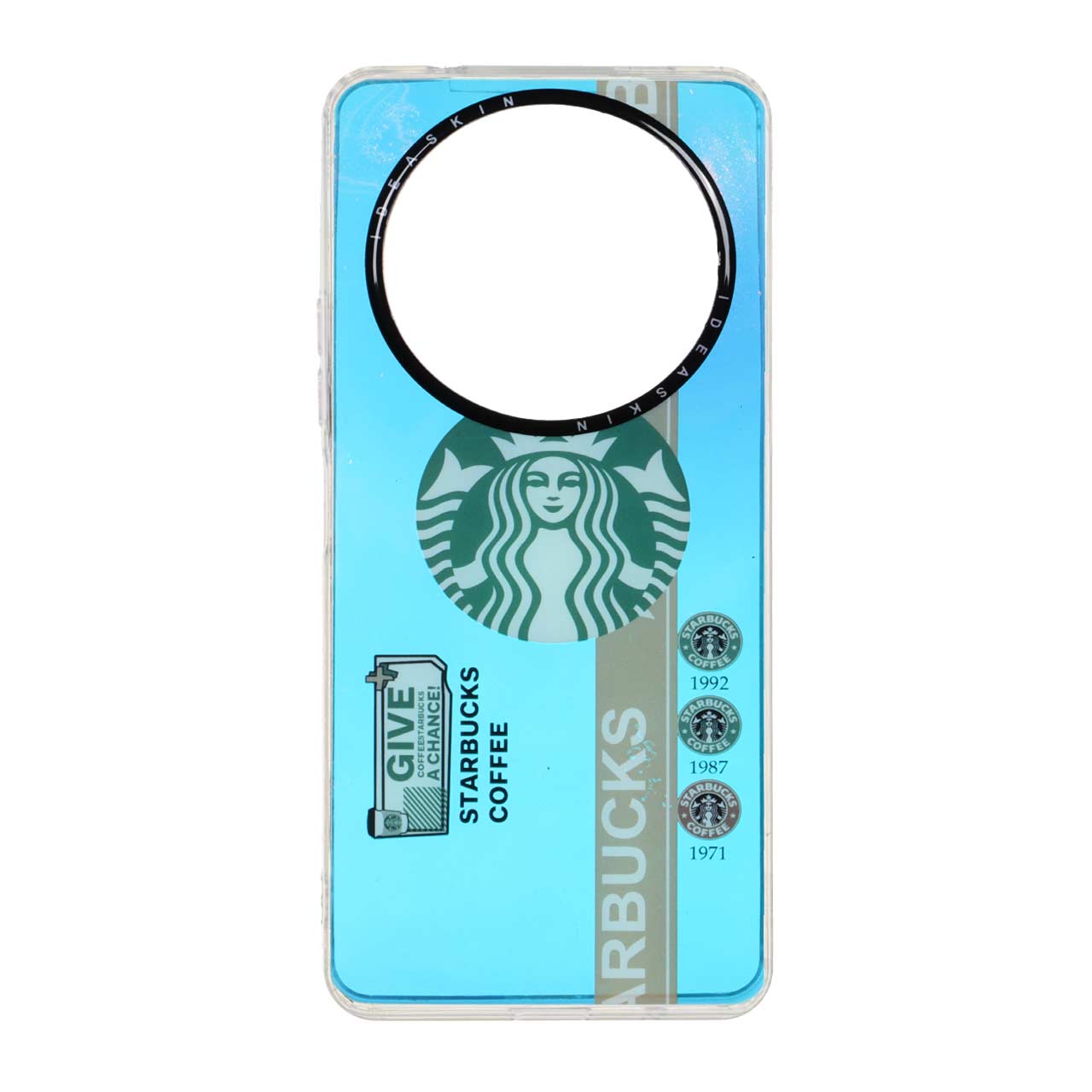 قاب هولوگرامی طرح استارباکس (Starbucks) مدل Idea Skin مناسب برای شیائومی ردمی A3 / A3x / پوکو C61