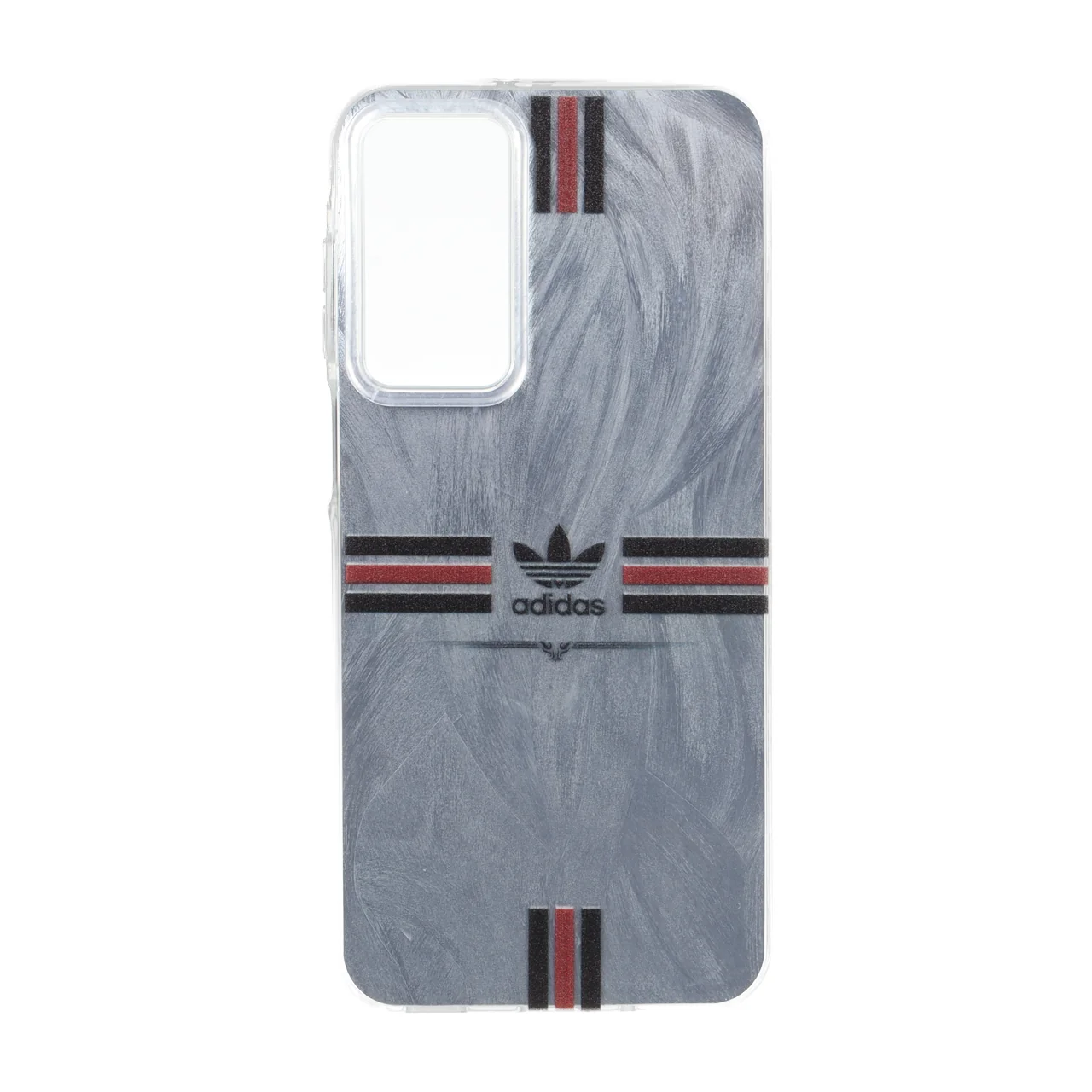 قاب طرح آدیداس (Adidas) خط دار داخل اطلسی دور ژله ای مناسب برای سامسونگ گلکسی A16