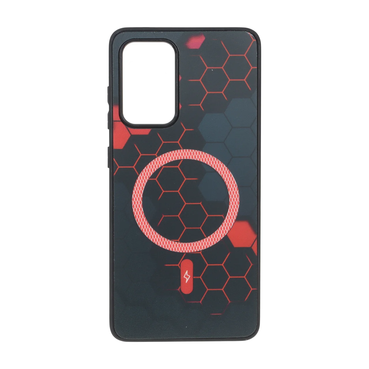 قاب طرح Hexagon مگ سیف هاشور دار مناسب برای سامسونگ گلکسی A52 و A52s
