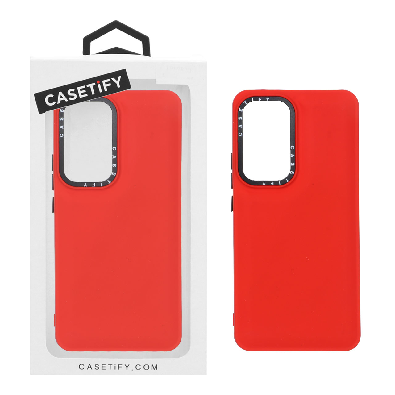 قاب Casetify پافر ساده قرمز مناسب برای شیائومی می 12 تی / می 12 تی پرو / ردمی K50