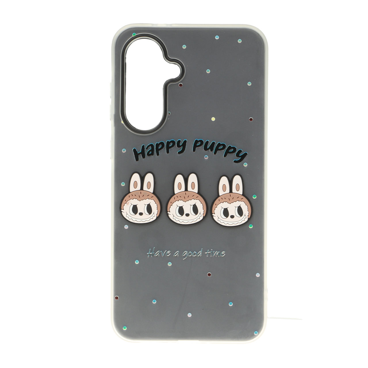 قاب طرح Puppy عروسک برجسته اکلیلی مناسب برای سامسونگ گلکسی A56 و A36