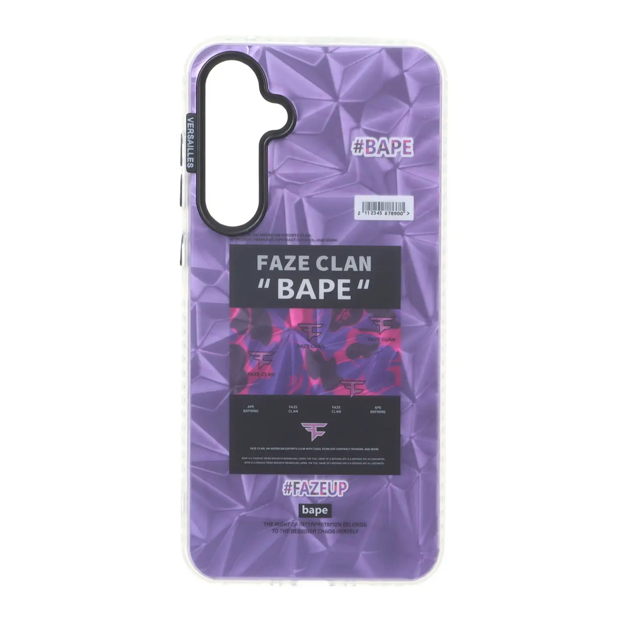 قاب طرح Faze Clan BAPE VERSAILLES مناسب برای سامسونگ گلکسی A35 و A55