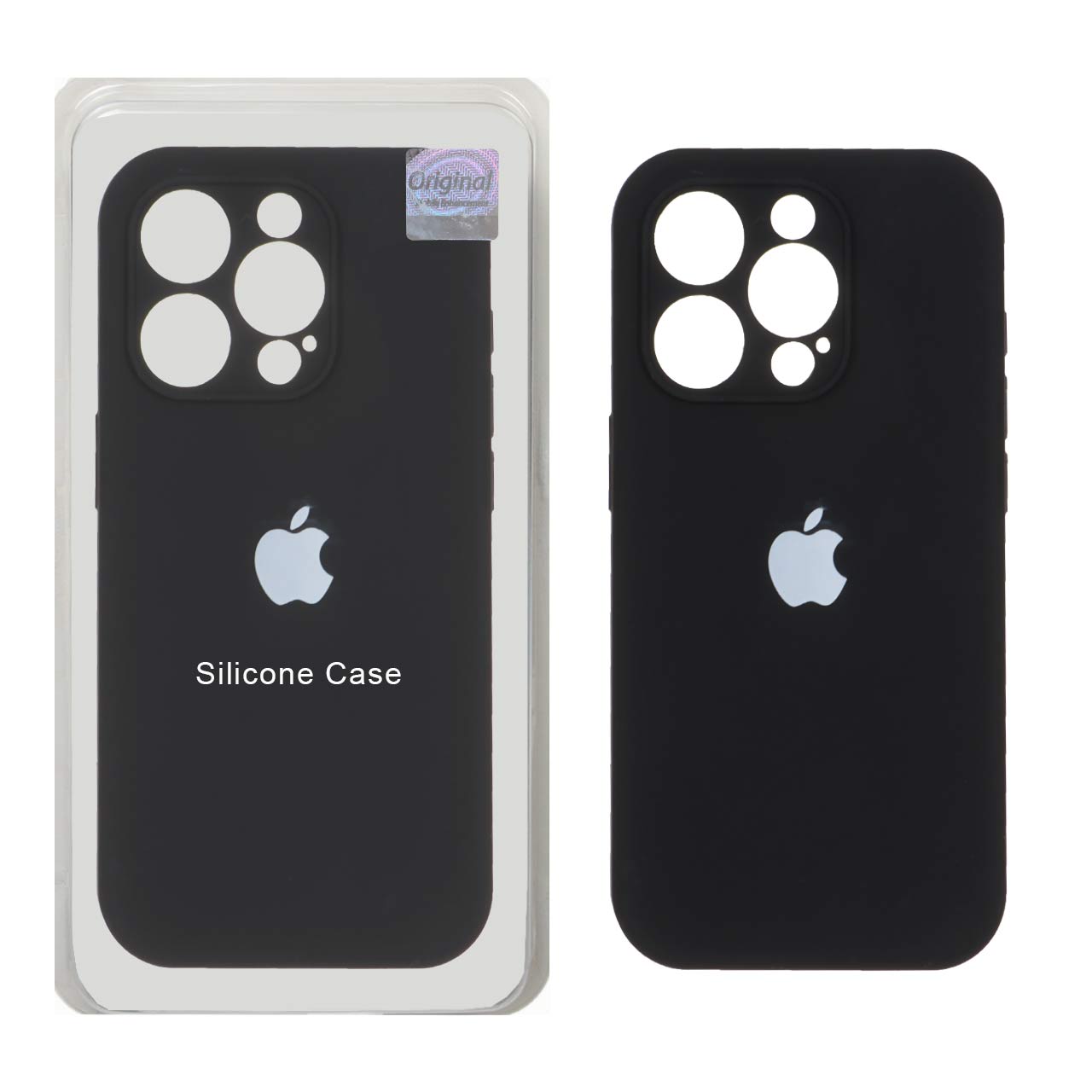 قاب سیلیکونی پاک کنی اورجینال Master Quality مدل Apple iPhone 15 Pro - مشکی