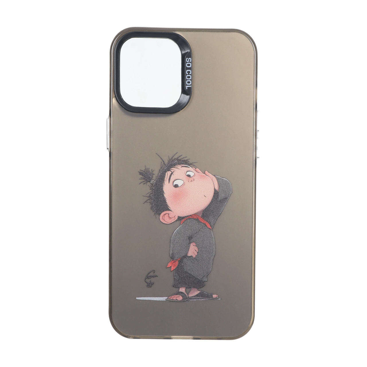 قاب SO COOL دودی cute مدل Apple iPhone 12 Pro Max - طرح 418