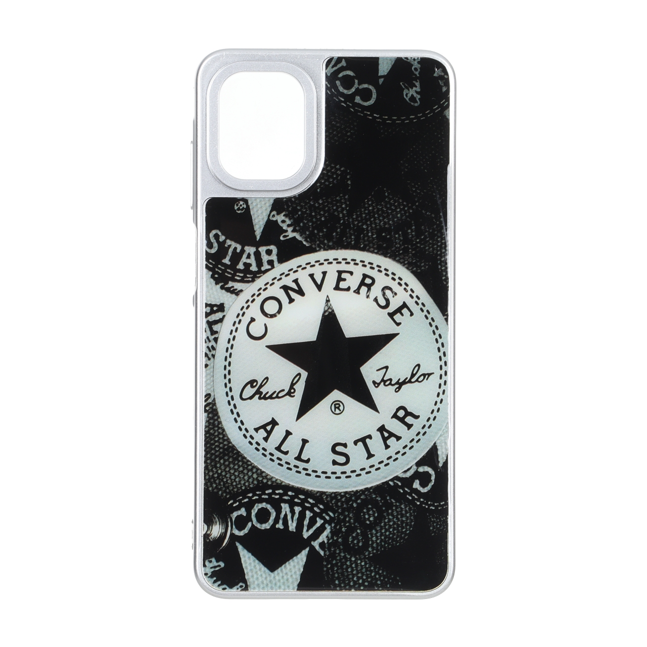 قاب طرح Converse All Star رزینی سیلور مناسب برای سامسونگ گلکسی A07