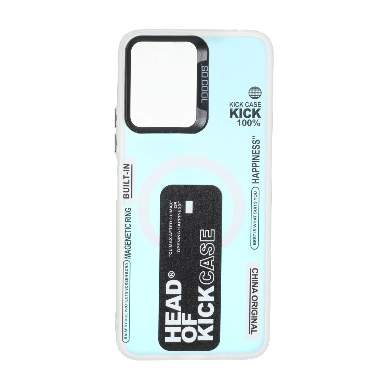 قاب SO COOL طرح مگ سیف Kick Case هفت رنگ مناسب برای شیائومی ردمی 12 و پوکو ام 6 پرو 5G