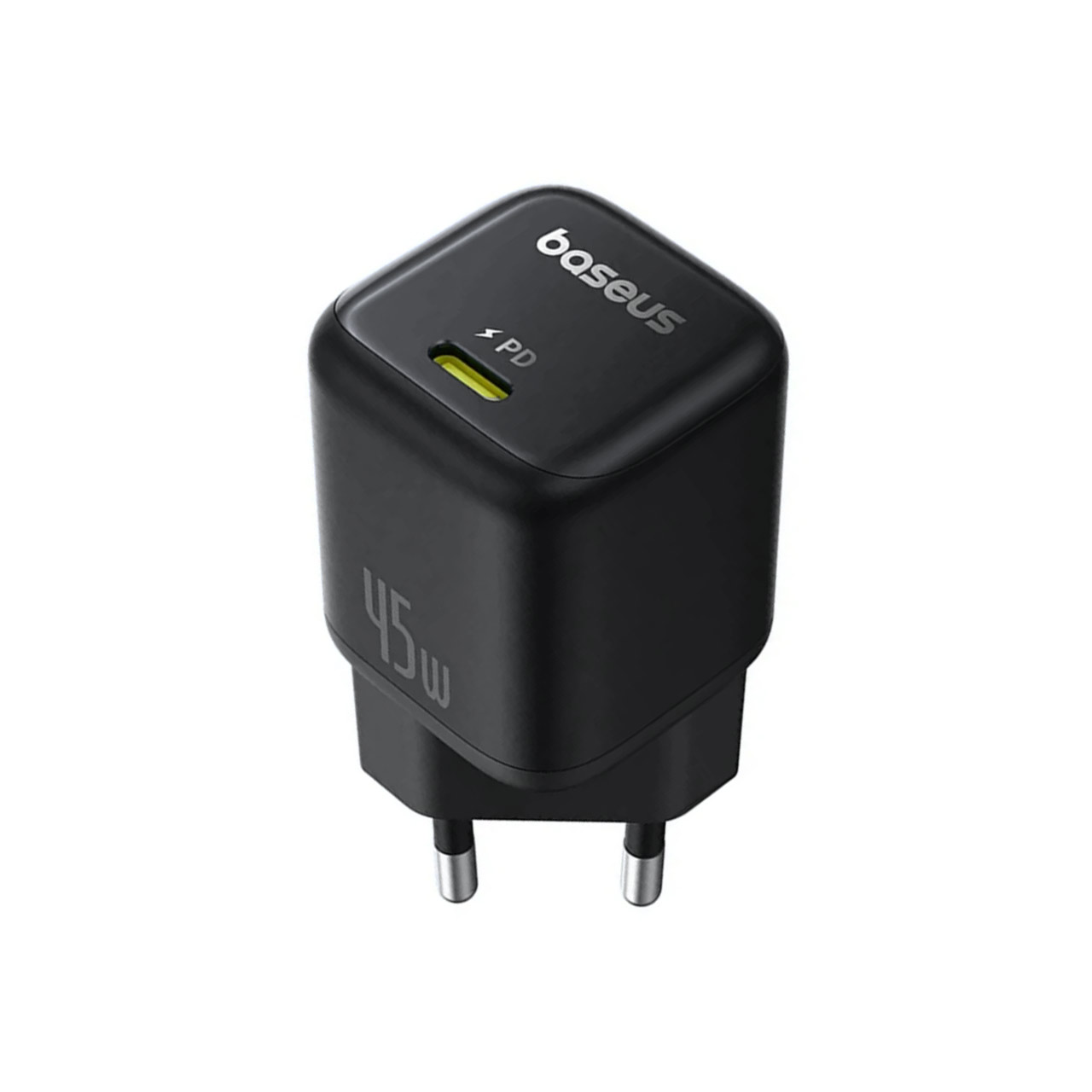 شارژر فست شارژ دیواری Baseus مدل PicoGO CCGAN45CE 45W تک پورت Type-C