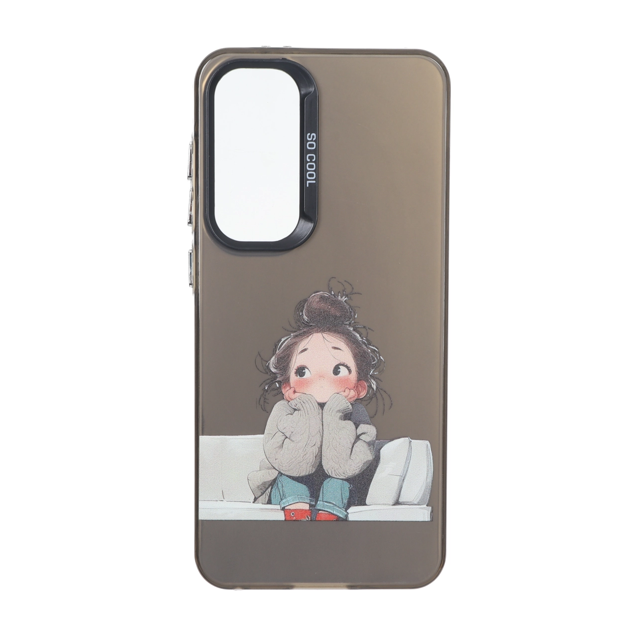 قاب SO COOL طرح دودی دخترانه فانتزی مناسب برای سامسونگ Samsung Galaxy S24 FE