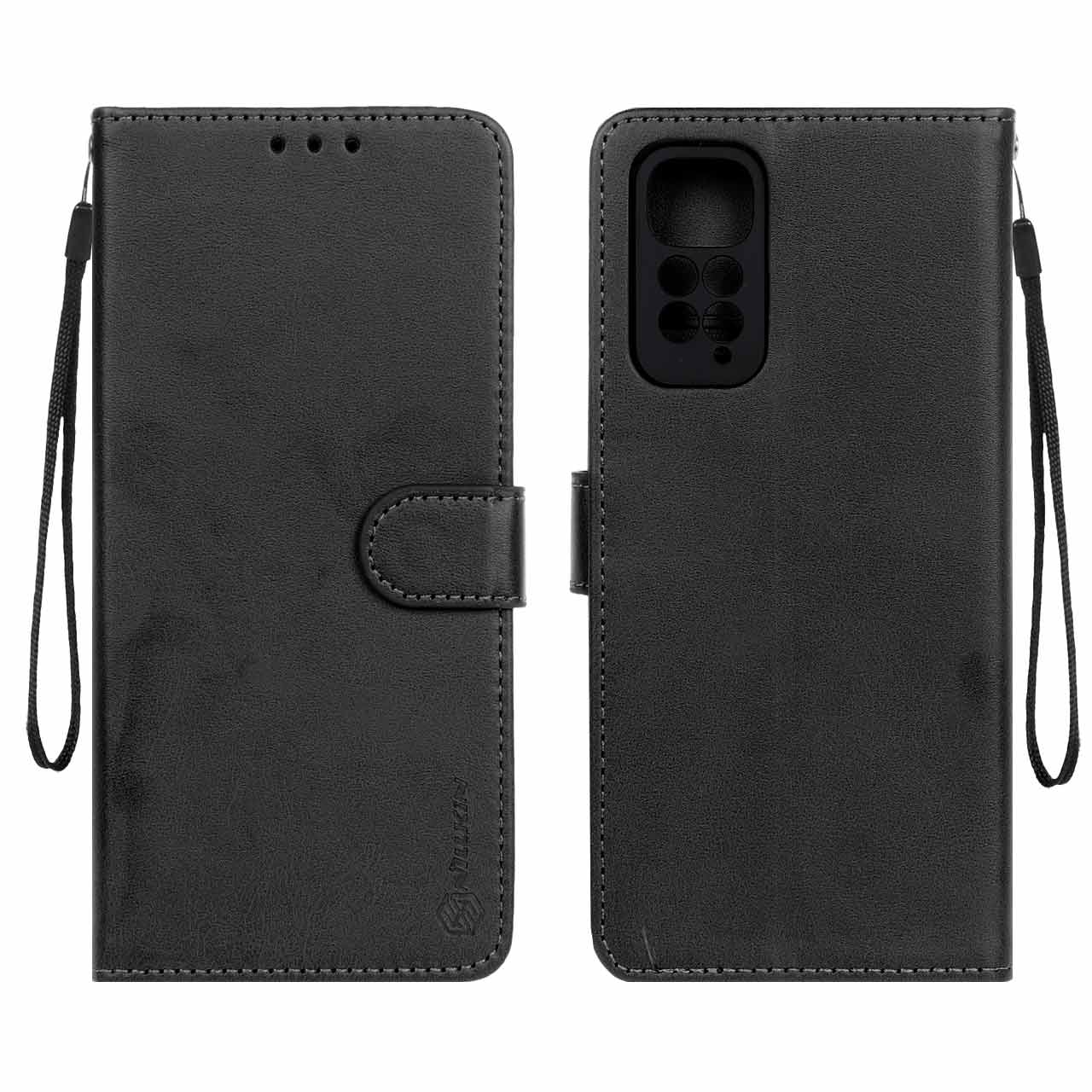 قاب کیف چرمی مگنتی Nillkin مشکی مناسب برای شیائومی ردمی نوت 11S و ردمی نوت 11 4G